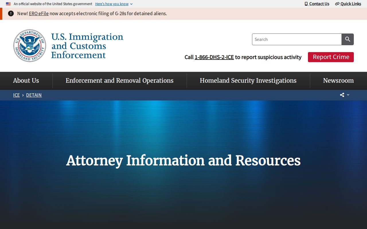 ICE detention information resources for Dillon County detainee release lookup