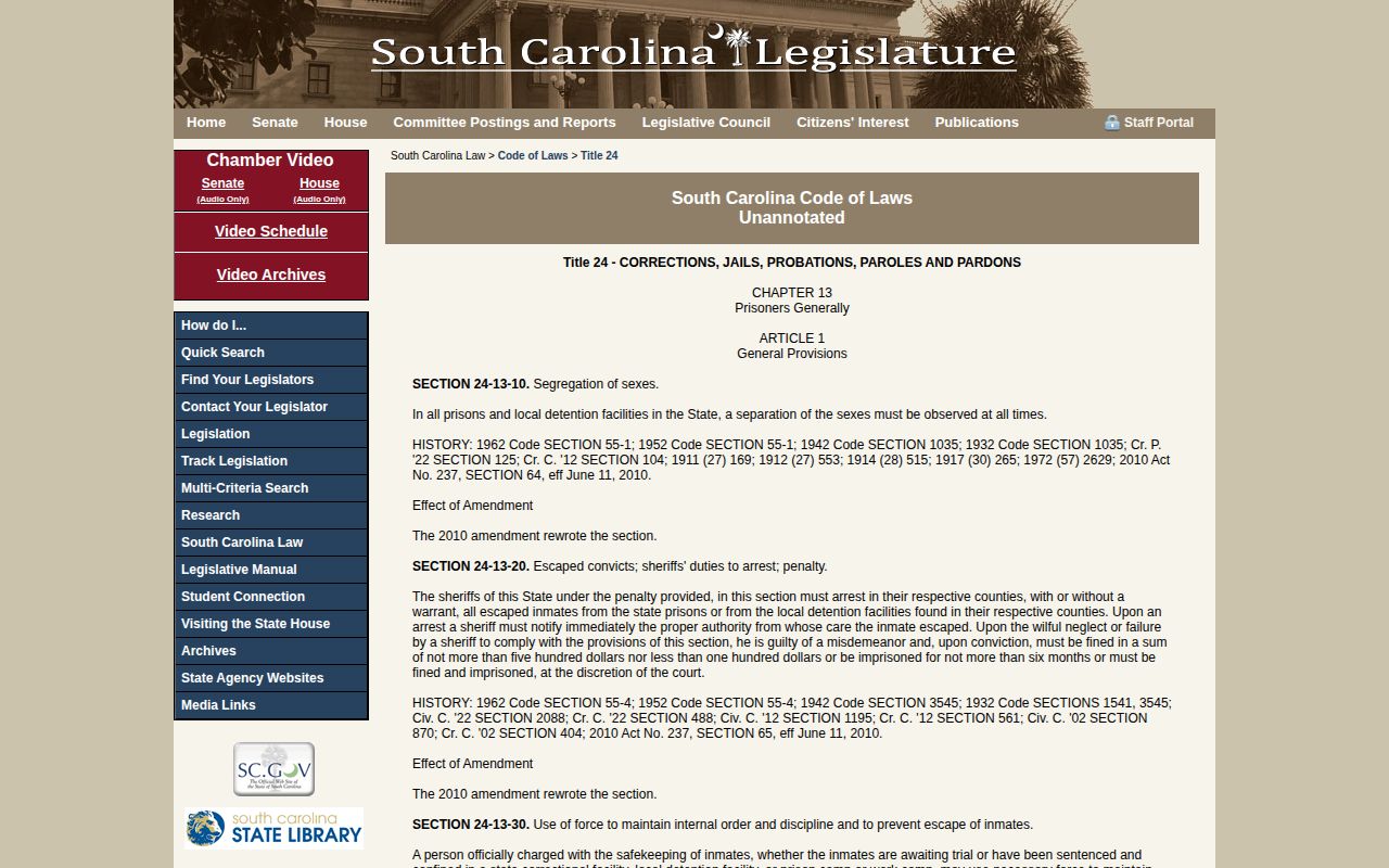 Dillon County projected release date good-time and 85 percent statutes